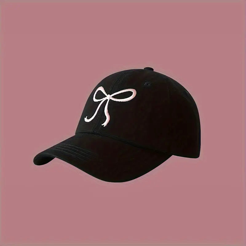 Bowknot Hat With Pink Design