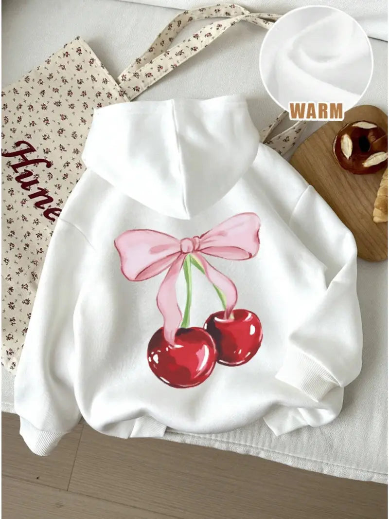 Cherry Bow Hoodie
