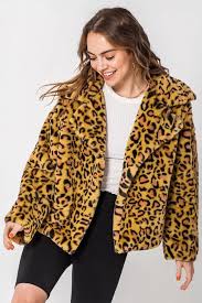 Leopard Print Sherpa Bomber Jacket